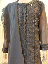 Load image into Gallery viewer, Party Wear Kurta Sharara Set with Dupatta