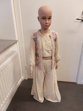 Load image into Gallery viewer, Party Wear Kurta Sharara Set with Dupatta and coat