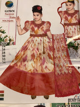 Load image into Gallery viewer, Kids long gown