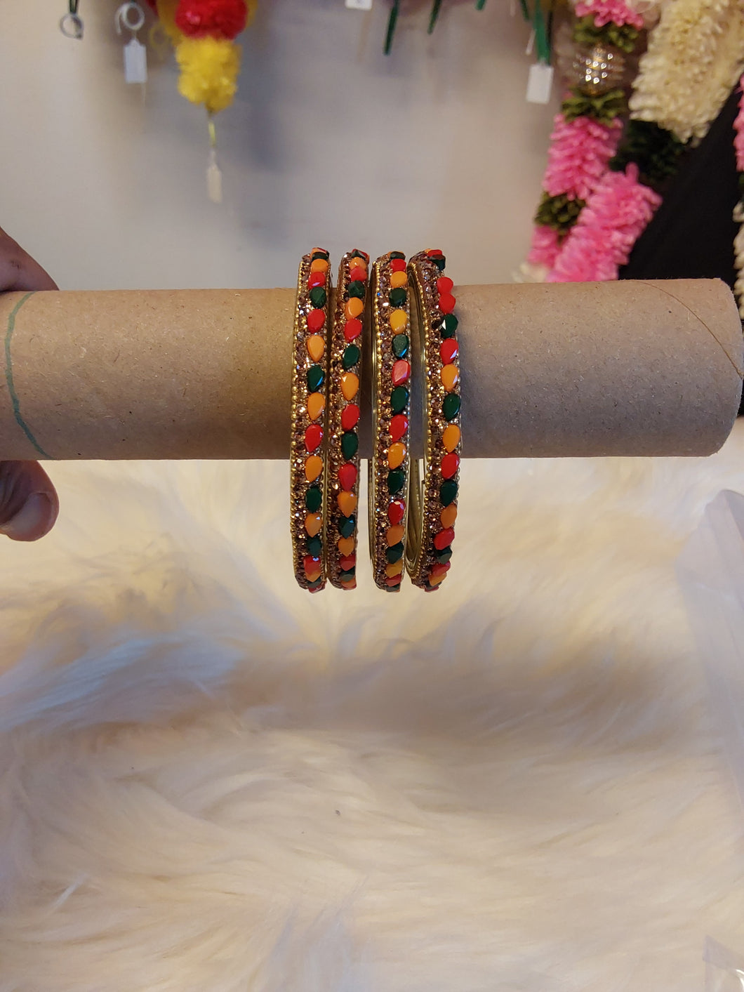 Glass bangles
