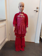 Party Wear Kurta Sharara Set with Dupatta