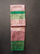 Load image into Gallery viewer, Silver pachmina saree
