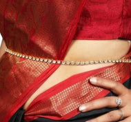 Single Stone Chain Golden Kamarband/Waist Chain